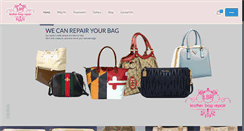 Desktop Screenshot of leatherbagrepair.com