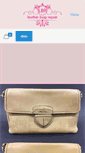 Mobile Screenshot of leatherbagrepair.com